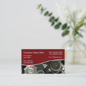 Auto- und Bergungsgarten Visitenkarte (Stehend Vorderseite)