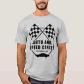 Auto und Geschwindigkeits-MittelT - Shirt (Vorderseite)