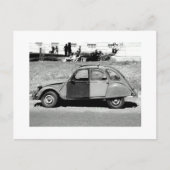 Auto und Lüfter Postkarte (Vorderseite)