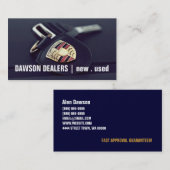 Auto-Verkauf, Händler, Cars-Visitenkarte Visitenkarte (Vorne/Hinten)