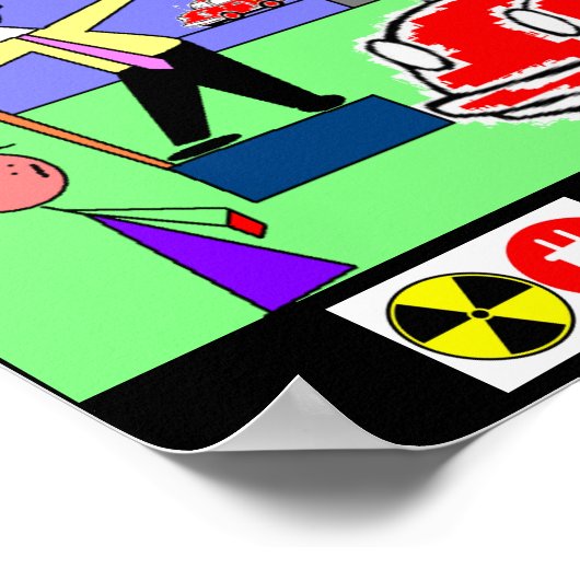 Auto-VERKÄUFE VON FRED Poster (Ecke)