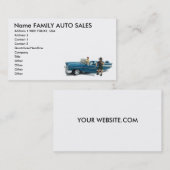 Auto-Verkaufs-Geschäfts-Karten Visitenkarte (Vorne/Hinten)