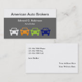 Auto-Vermittler-Geschäfts-Karten Visitenkarte (Vorne/Hinten)