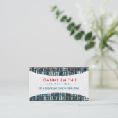 Auto versteigert Slogans Visitenkarte (Stehend Vorderseite)