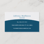 Auto versteigert Slogans Visitenkarte (Rückseite)