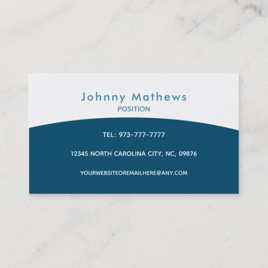 Auto versteigert Slogans Visitenkarte (Rückseite)