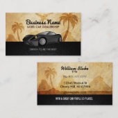 Auto-Vertragshändler-Slogans Visitenkarte (Vorne/Hinten)