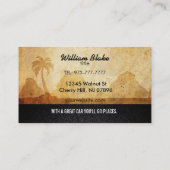 Auto-Vertragshändler-Slogans Visitenkarte (Rückseite)