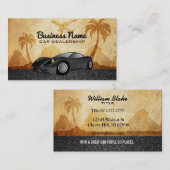 Auto-Vertragshändler-Visitenkarten Visitenkarte (Vorne/Hinten)