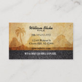 Auto-Vertragshändler-Visitenkarten Visitenkarte (Rückseite)