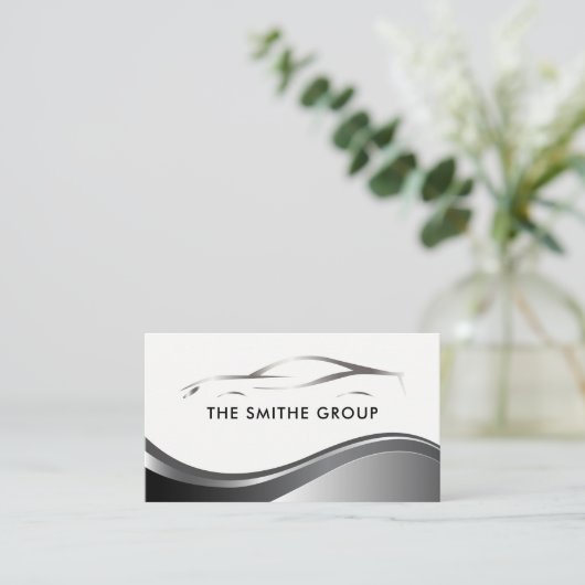 Auto Visitenkarte (Stehend Vorderseite)