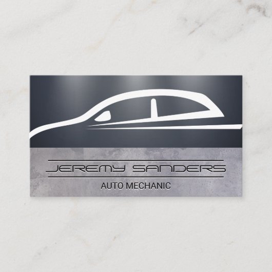 Auto Visitenkarte (Vorderseite)