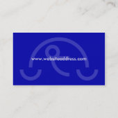 Auto-Visitenkarte-Entwurf Visitenkarte (Rückseite)