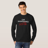 Auto-Wartung Ninja Fun Mechanik T-Shirt (Vorne ganz)