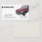 Auto Wash and Detection Visitenkarte (Vorne/Hinten)