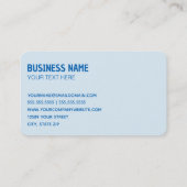 Auto-Wellness-Center-Scheinwerferwiederherstellung Visitenkarte (Rückseite)