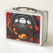 Auto Wheel 2 robuste Lunch Box (Rückseite)