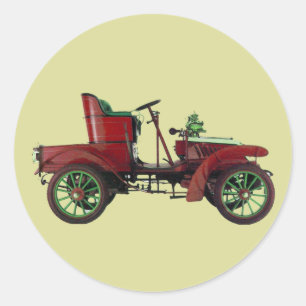 AUTO - WIEDERHERSTELLUNG , AUTOMOTIV RUNDER AUFKLEBER