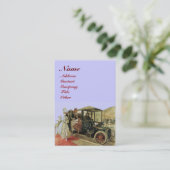 AUTO-WIEDERHERSTELLUNG , AUTOMOTIVE, Kfz-Reparatur Visitenkarte (Stehend Vorderseite)