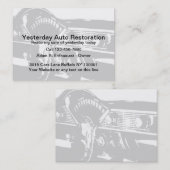 Auto-Wiederherstellungs-Service Visitenkarte (Vorne/Hinten)