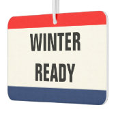 Auto Winter Ready Promo Signage individuell einste Autolufterfrischer (Links)