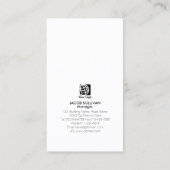 Auto Workshop Mechanische Reparatur Auto Gold Icon Visitenkarte (Rückseite)