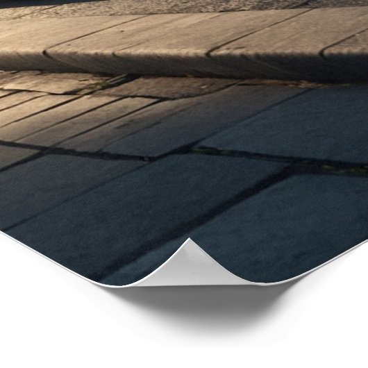 Auto Wow! Futuristisches Auto 03 Poster (Ecke)