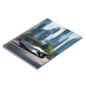 Auto Wow! Futuristisches Auto Notizblock (Linke Seite)