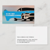 Auto Wrap | Automobilanpassungen Visitenkarte (Vorne/Hinten)