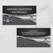 Auto | Wrenches | Mechanik Visitenkarte (Vorne/Hinten)