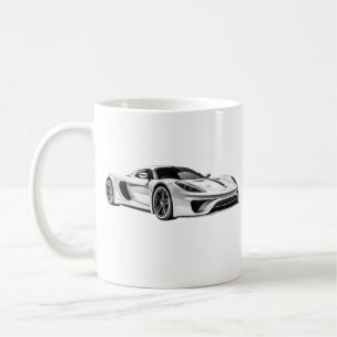 Auto zeichnend II Kaffeetasse