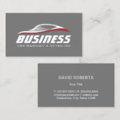 Auto zur Fahrzeugreparatur im Detail Berufliche Au Visitenkarte (Vorne/Hinten)