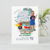 Auto zwei schnell einladung (Stehend Vorderseite)