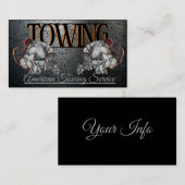 Auto-Zwei-Visitenkarte Visitenkarte (Vorne/Hinten)