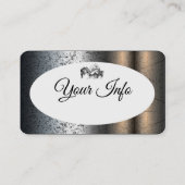 Auto-Zwei-Visitenkarte Visitenkarte (Rückseite)