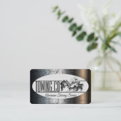 Auto-Zwei-Visitenkarte Visitenkarte (Stehend Vorderseite)