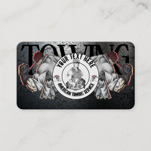 Auto-Zwei-Visitenkarte Visitenkarte (Vorderseite)