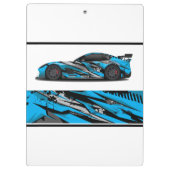 Auto-Zwischenablage Klemmbrett (Rückseite)