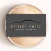 Autoabfall im Detail, Automobil Visitenkarte