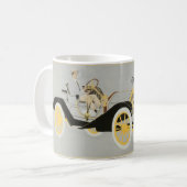 Autoanzeige illustriert durch Coles Phillips Kaffeetasse (Vorderseite Links)
