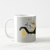 Autoanzeige illustriert durch Coles Phillips Kaffeetasse (Links)
