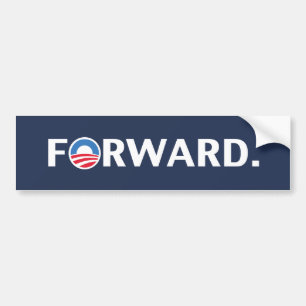 Autoaufkleber 2012 Obama Biden vorwärts