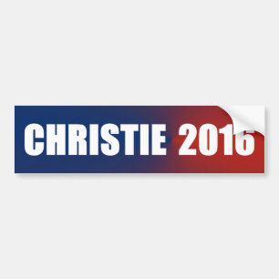 Autoaufkleber 2016 Chris Christie