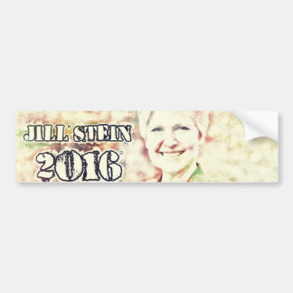 Autoaufkleber 2016 - Digital-Kunst JILL STEIN