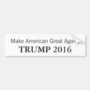 Autoaufkleber 2016 Donald- Trumppräsidenten-Auto