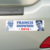 Autoaufkleber 2016 Francis Snowden (Auf Auto)