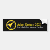 Autoaufkleber 2020 Adams Kokesh (Vorne)