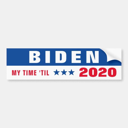 Autoaufkleber 2020 Joes Biden (Vorne)