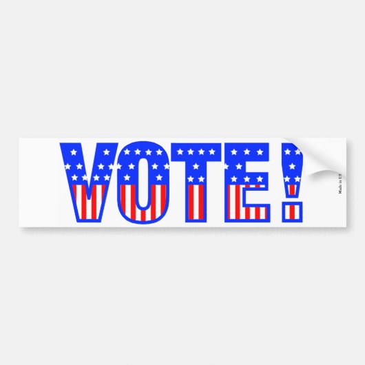 Autoaufkleber abstimmen (Vorne)