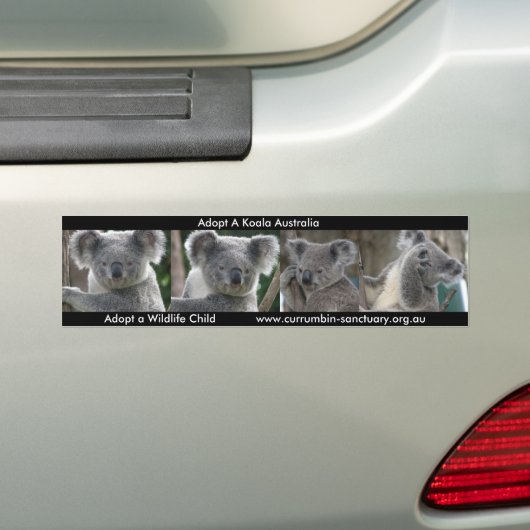 Autoaufkleber Adoptierte A Koala Australien (Auf Auto)
